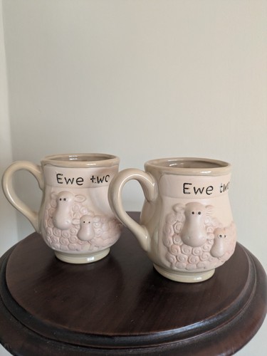 Langs ewe two sheep - ewe,