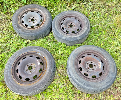 Golf mk4 steel wheels - steel, &