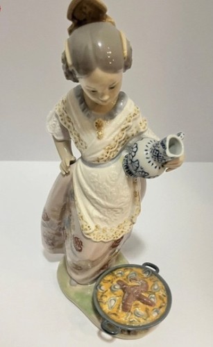 Lladro 5254 lady - lladro~5254~lady, making