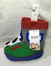 NEXT Disney Toy Story Slipper boots (Younger) - size 12.5 - 3.5 