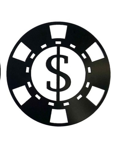 Man cave metal sign casino - sm,