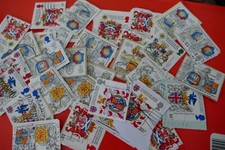 32 Coats of Arms / Heraldry British UK commemorative postage stamps  postal