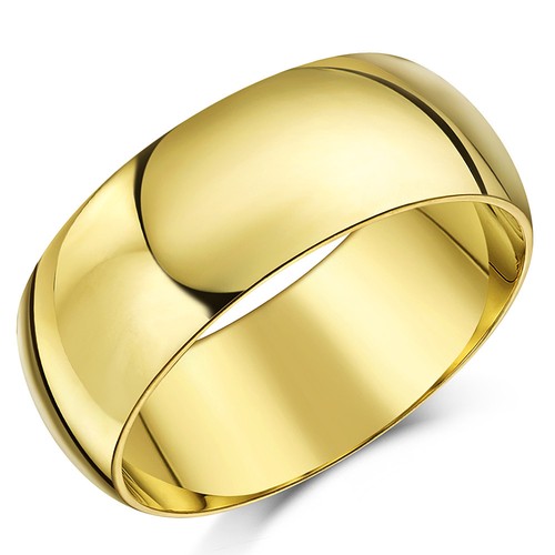 9ct yellow gold court shaped - court,