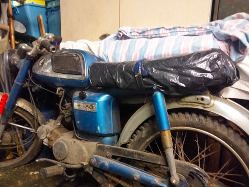 Honda motorbike shed - 50, motorbike,