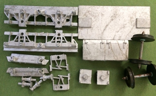 Gauge white metal - metal, shunters
