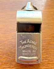Acme thunderer whistle - whistle, made