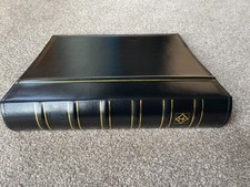 Lighthouse Stamp Album - Black