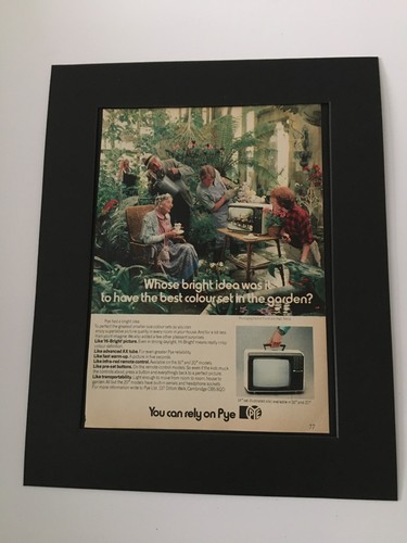 Pye portable television - pye, television-1980
