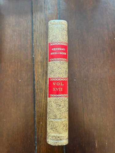 General stud book - book, 25