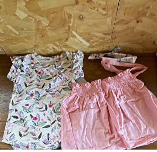 Girls floral 3pc - floral, bodysuit