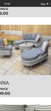 Beautiful Garden Furniture Set Outdoor Patio Garden With Cushions