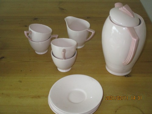 1930 art deco - wedgwood, blush