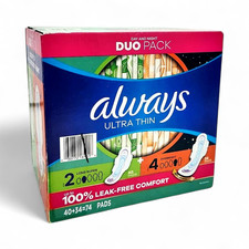 Always Ultra Thin Pads Duo