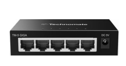 Technomate giga 5 port - tm-5, 5-port