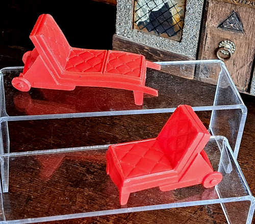 Vintage dolls house 1960s - -,