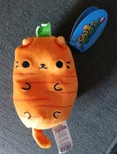 Cats VS Pickles CARROT HEAD #333 Gold Series Beans Beanie Plush Soft Toy