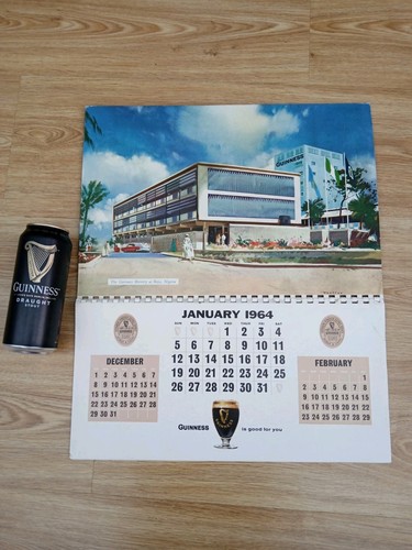 Guinness nigerian vintage 1964 - guinness,