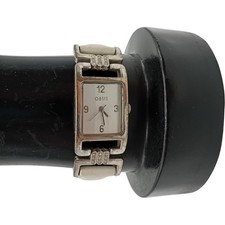 OASIS Women's Wristwatch Rectangle Dial Leather Strap Pre-Loved