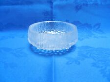 Vintage iittala glass ultima thule 3 toed bowl x 1.   3 available