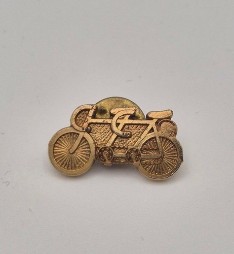 Vintage bicycle cycling lapel - cycling,