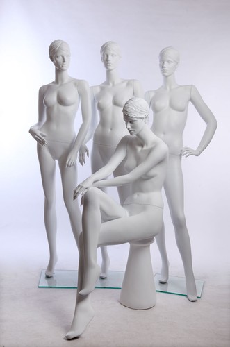 Abstract female mannequins - female,