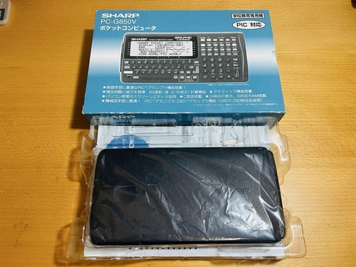 Sharp g850v pocket computer - pc-g850v,