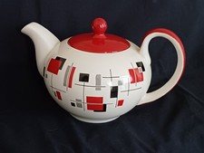 Palissy Gayday Teapot Red