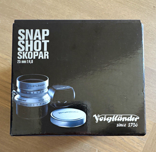 Voigtländer color skopar - color-skopar, 25mm