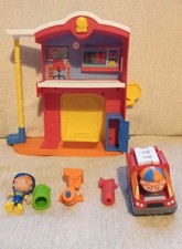 Blippi Firehouse Toy Playset