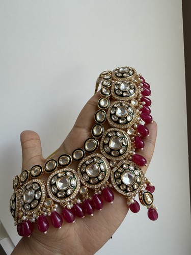 Premium meenakari kundan heavy - premium,