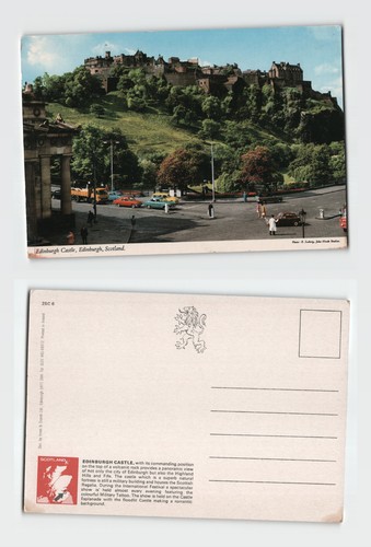 Postcard edinburgh castle - postcard,