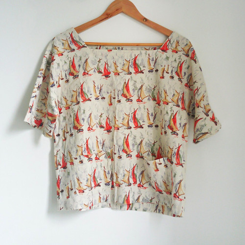 Laura ashley beige sailboat - ashley,
