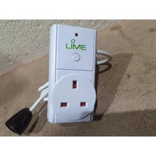 Lime ES1017 Energy Saving Plug White 240V 13Amp 3000 Watts w/ Infrared Receiver