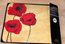 Aspire 4 x Poppy Placemats