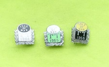 1964 1965 1966  Isle of Man TT ACU Motorcycle bike Enamel badge pin lapel