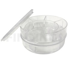 STACKABLE PARTS CONTAINERS Watchmakers For Movement/Parts Dust Vintage Repairs