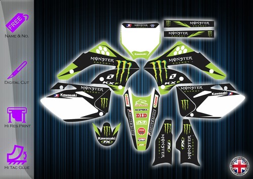 Kawasaki kxf450 stickers - kxf450,