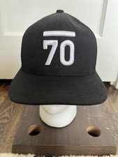 Men’s Black Sub Seventy 70 The Paradigm Curved Brim Adjustable Golf Cap Hat