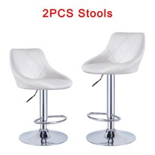 2x Bar Stools Gas Lift Swivel