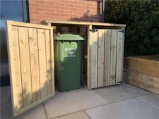Empire Wheelie Bin Store Pressure Treated