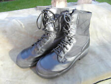 British Army Style Magnum Amazon Black Jungle Boots Combat Canvas High Leg Sz 8