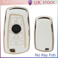 White 4 Button Key Fob Case