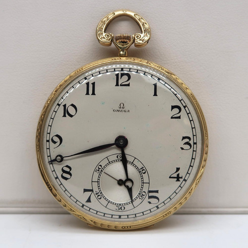 Omega 18ct gold open back - gold,