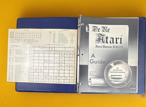 Atari programming guide - re,