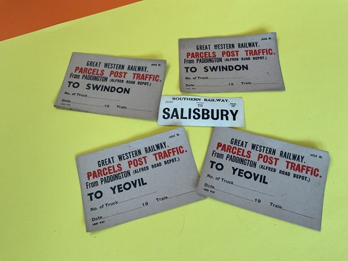 Great western railway parcel - western,