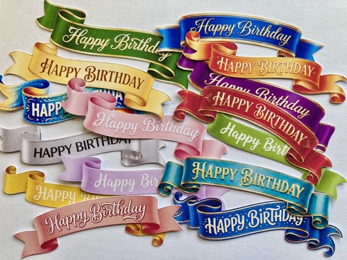 Happy birthday sentiments card - happy,