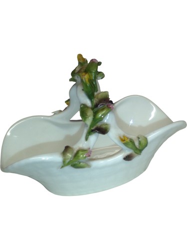 Coalport flower encrusted - flower,