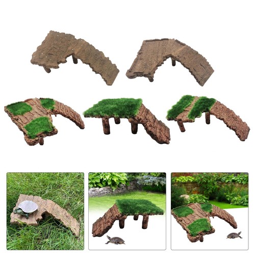 Decorative resin turtle island - resin,