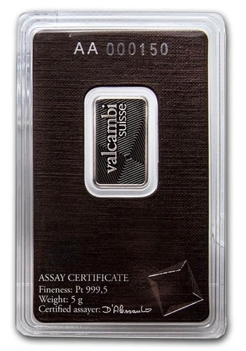 Valcambi suisse mint platinum - suisse,