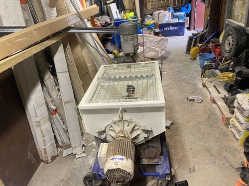 Plastering rendering machine - plastering,
